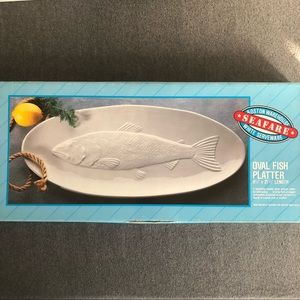 Boston Warehouse Seafare Oval Fish Platter